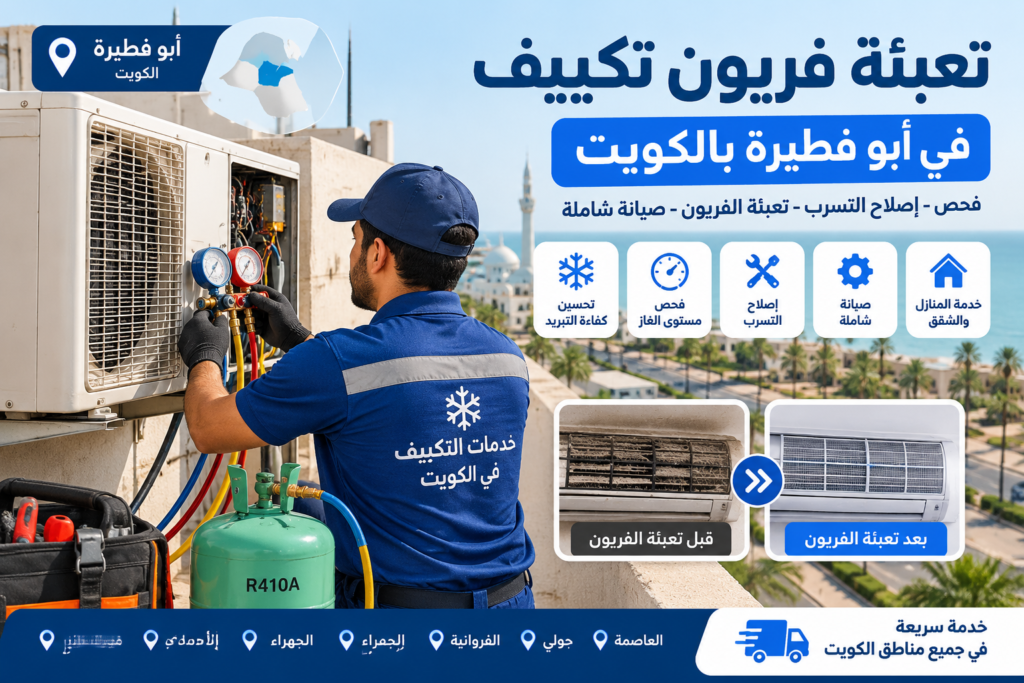 8da708be-3ab8-454d-a93c-a6586586d173-1024x683 دليل تعبئة فريون التكييف في أبو فطيرة: الفحص، كشف التسرب، واستعادة كفاءة التبريد